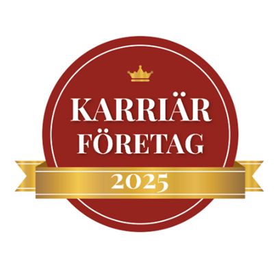 Logga för karriarforetag 2025 