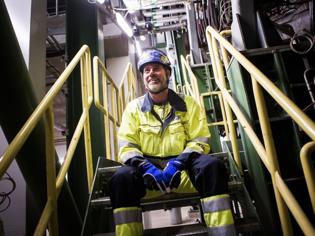 Medarbetare på Oresundskraft